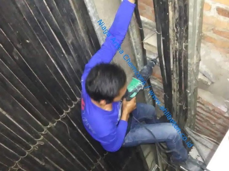 Jasa Pasang Proteksi Kebakaran dengan Firestop Mortar Ahlibeton