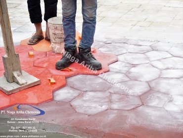 Kontraktor Stamped Concrete