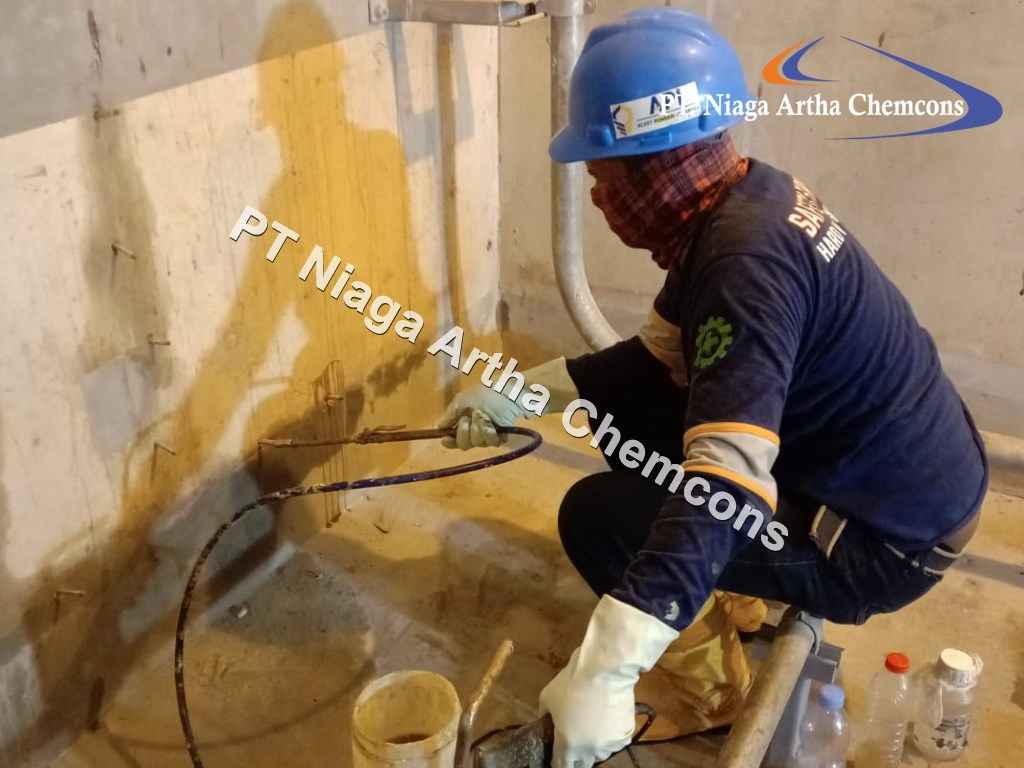 Mengatasi Beton Bocor di PLTU Batang