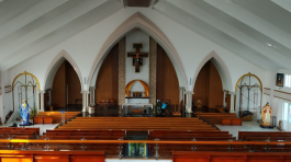 Proyek PT Niaga Artha Chemcons di Gereja Katolik Santa Clara