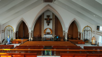 Proyek PT Niaga Artha Chemcons di Gereja Katolik Santa Clara