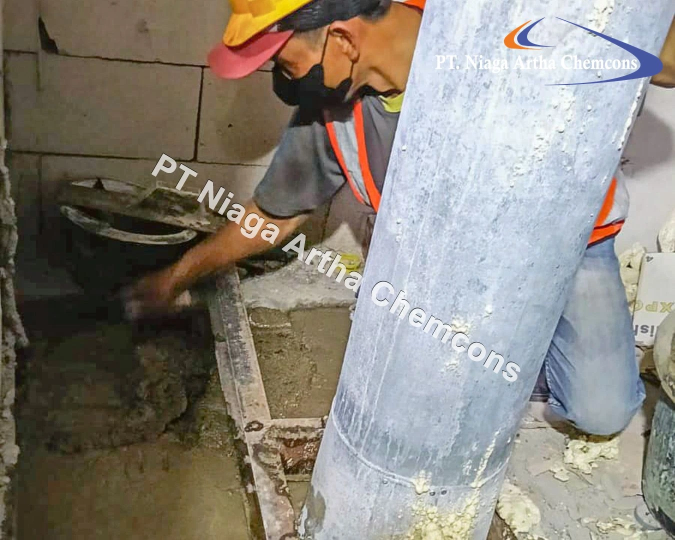 Proyek Firestop PT Niaga Artha Chemcons