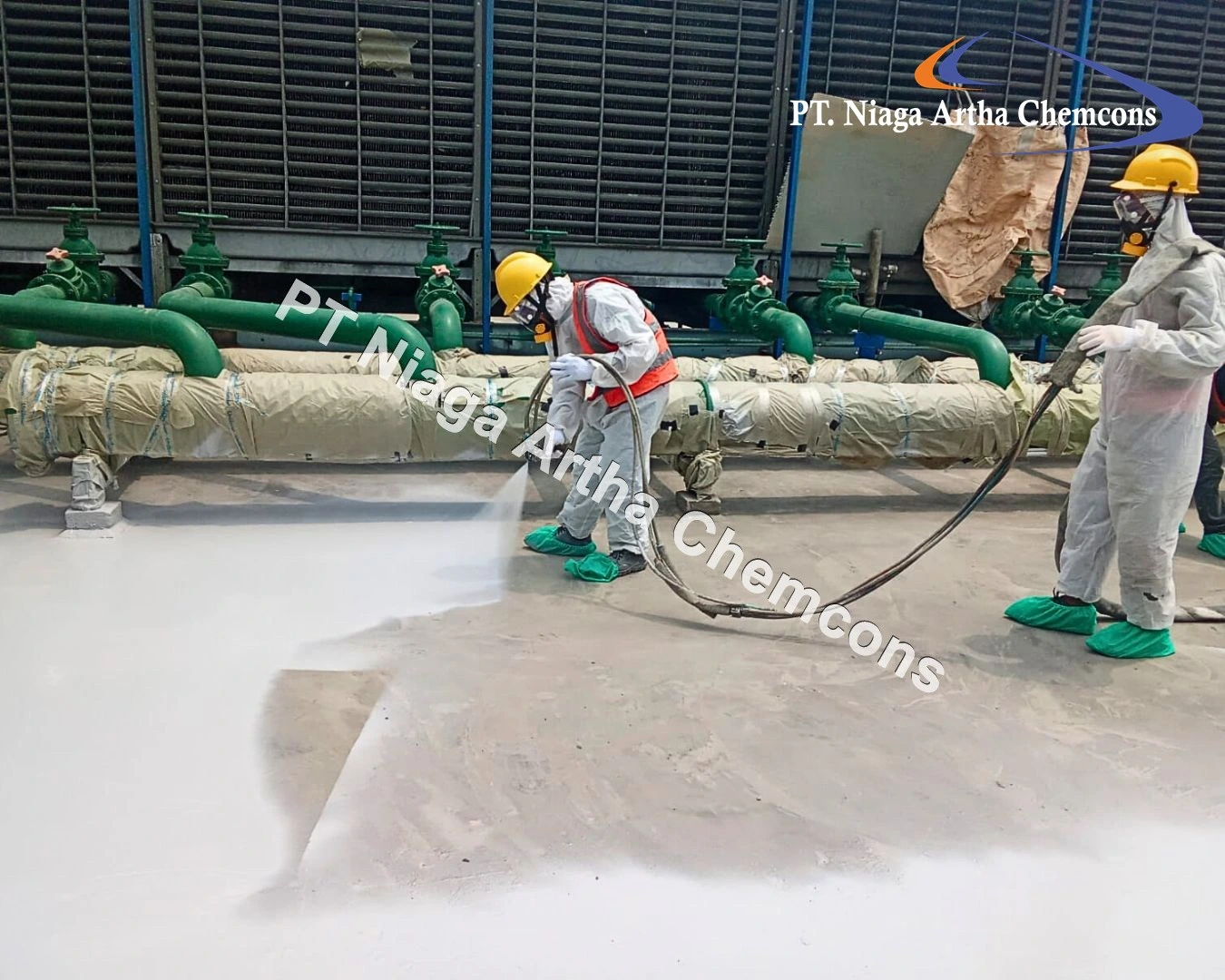 Proyek Waterproofing Polyurea PT Niaga Artha Chemcons