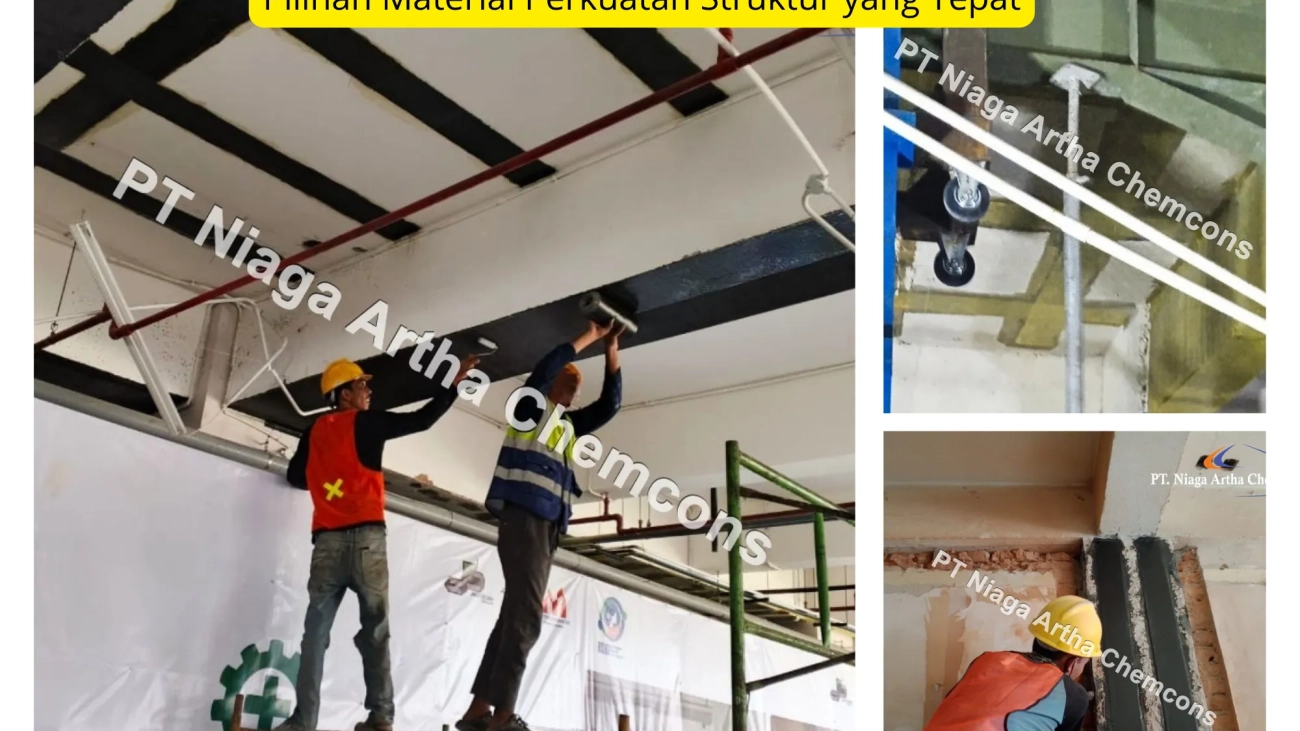 CFRP vs EGlass vs Carbon Plate: Pilihan Material Perkuatan Struktur yang Tepat